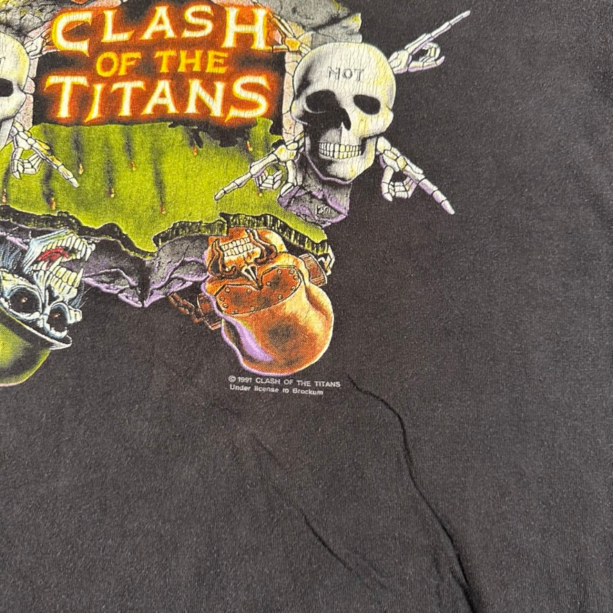 Vintage 1991 Clash Of The Titans Shirt Large