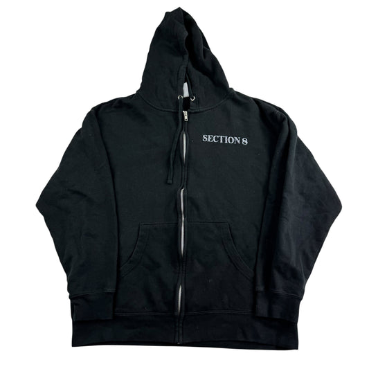 Section 8 Zip Up Sweatshirt Large