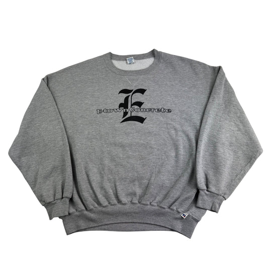 E-Town Concrete Crewneck Sweatshirt XXL