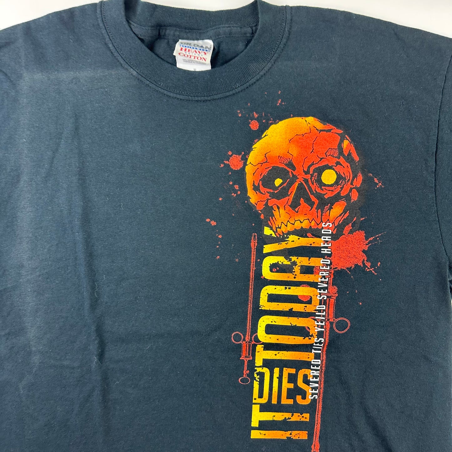 Vintage 2000s It Dies Today Shirt Medium Severed Ties