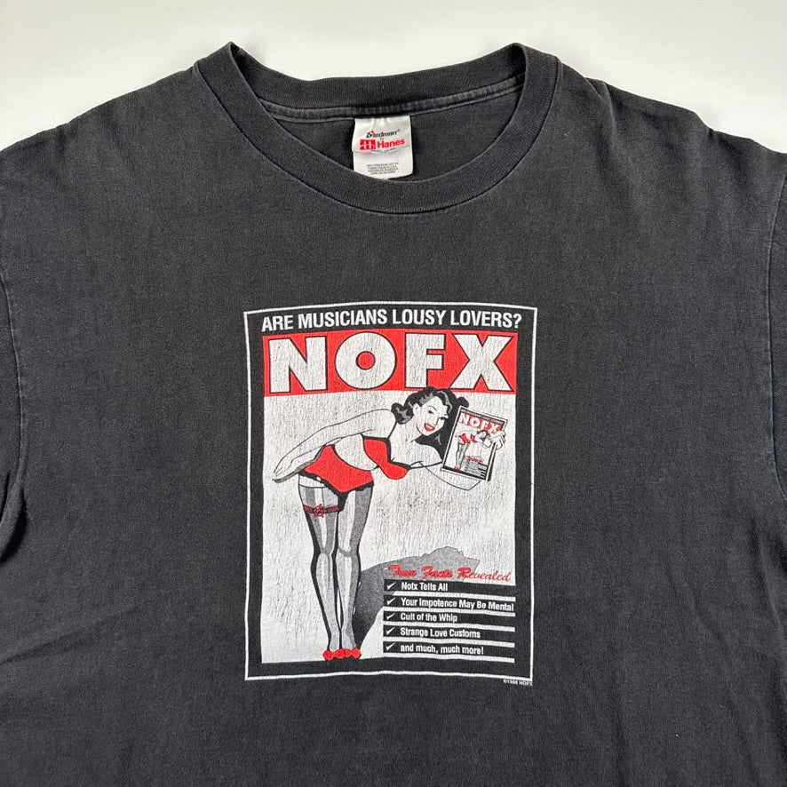 Vintage 1998 NOFX Shirt Large Saved My Sex Life