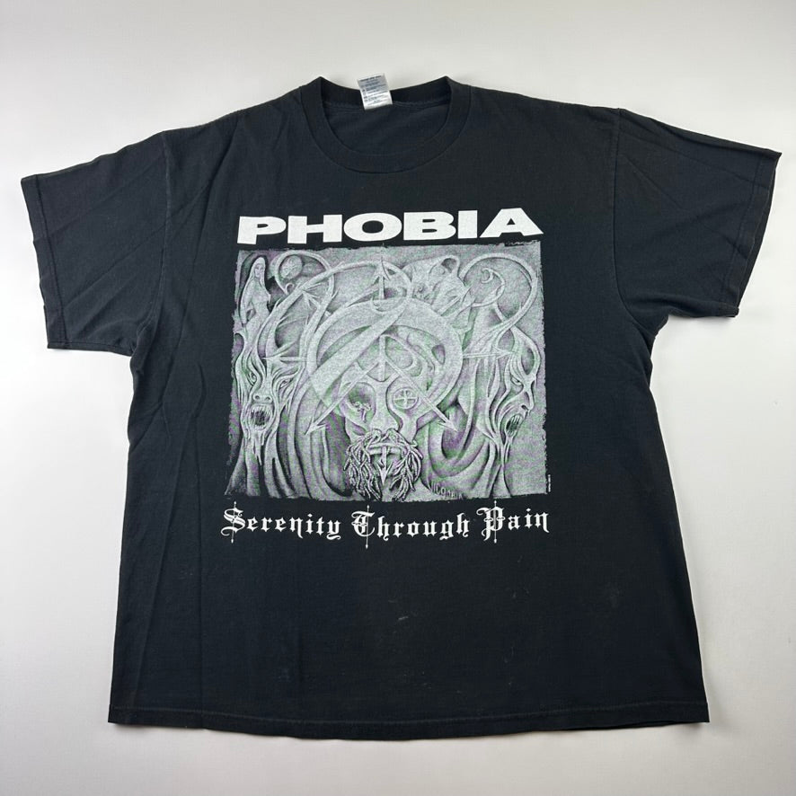 Vintage 2001 Phobia Shirt XL Grind Your Head