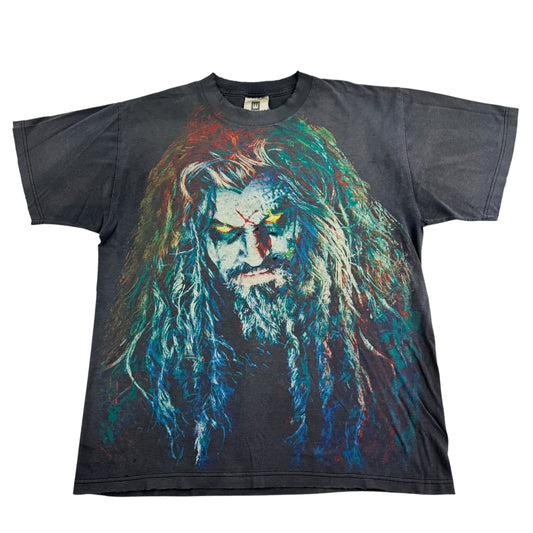 Vintage 1998 Rob Zombie Shirt Large 100% Hardcore Flesh-Eating