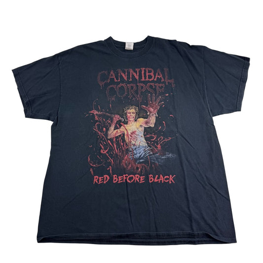 2019 Cannibal Corpse Shirt XL Red Before Black