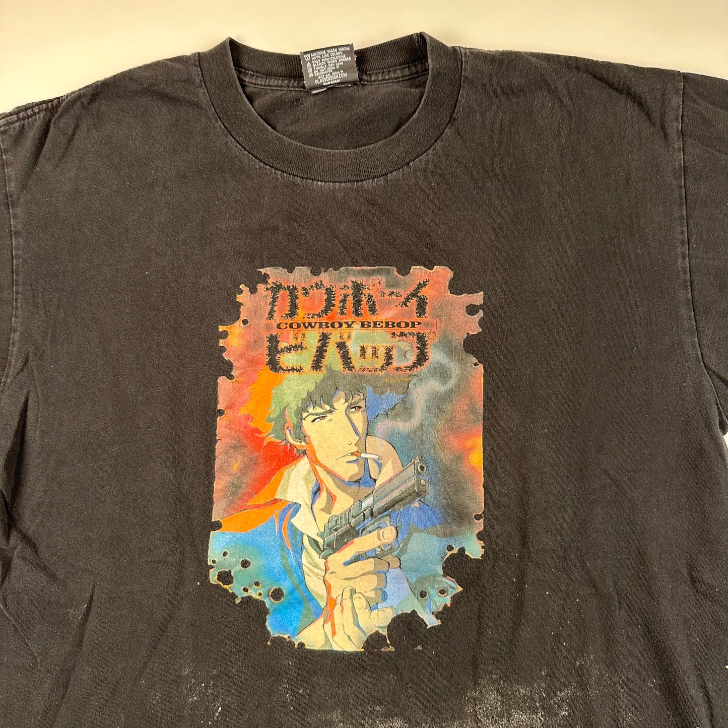 Vintage 90s Cowboy Bepop Shirt Large Spike