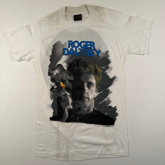 Vintage 80s Roger Daltrey Shirt Small Under A Raging Moon