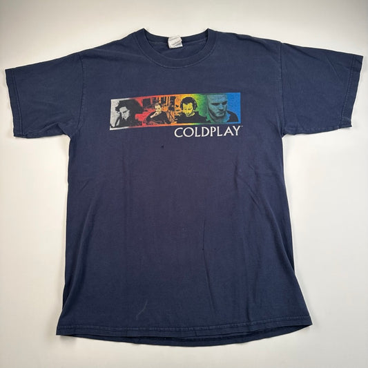 Vintage 2006 Coldplay Shirt Large Twisted Logic Tour