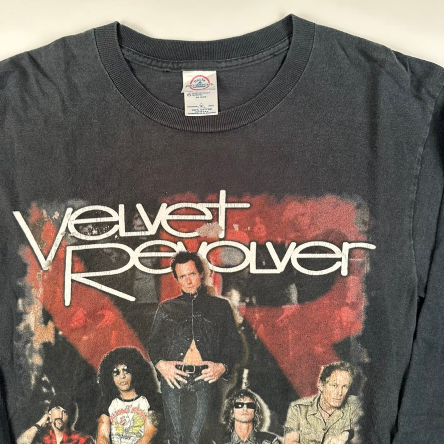 Vintage 2004 Velvet Revolver Long Sleeve Shirt Medium