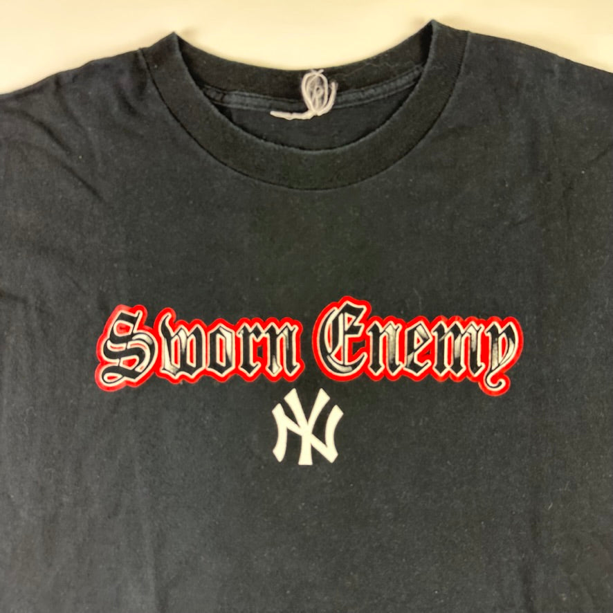 Vintage 2000s Sworn Enemy Shirt XL Integrity Defines Strength