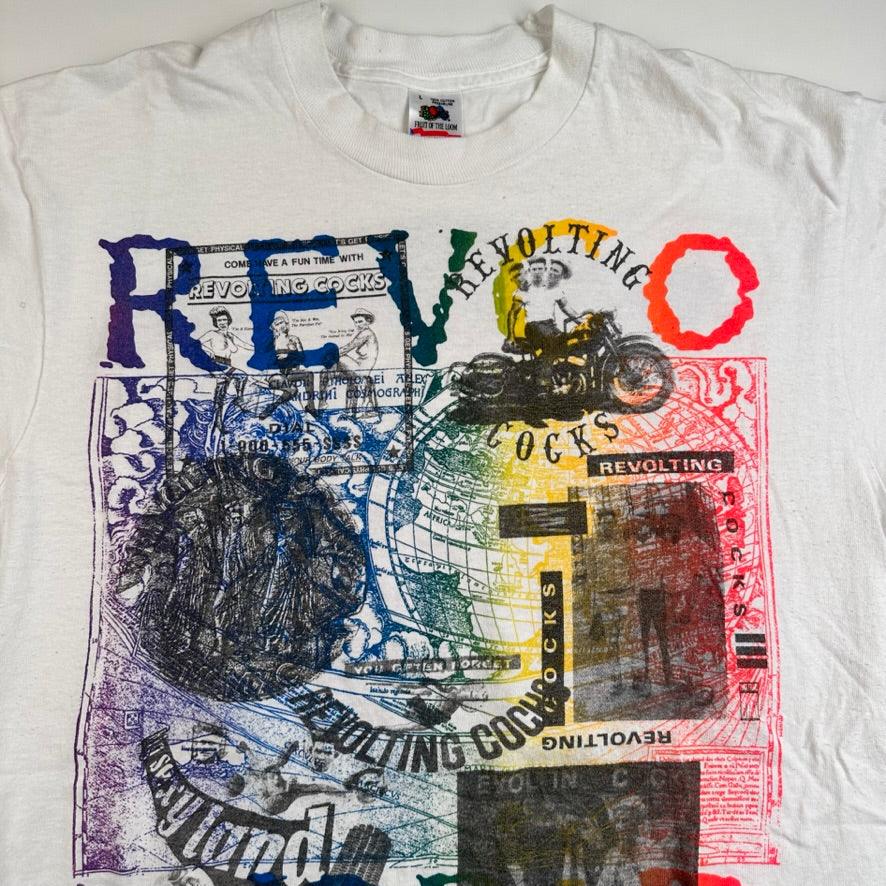 Vintage 1990 Revolting C*cks Shirt Large Revco World