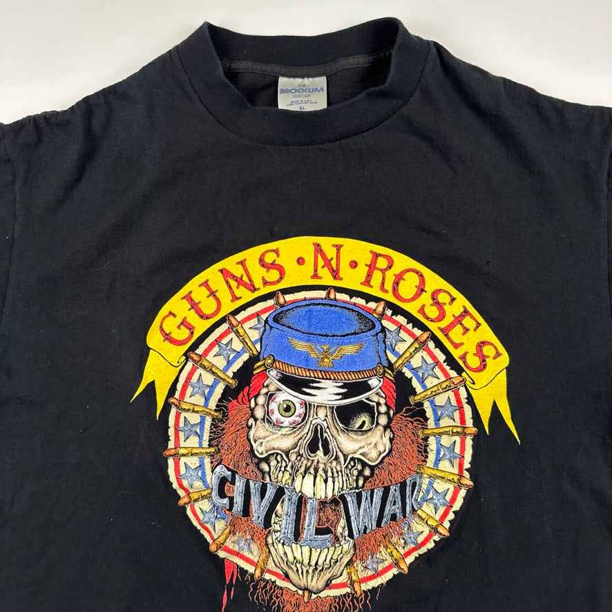 Vintage 1991 Guns N Roses Shirt XL Civil War Get In The Ring