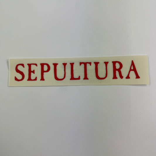Vintage 1998 Sepultura Sticker