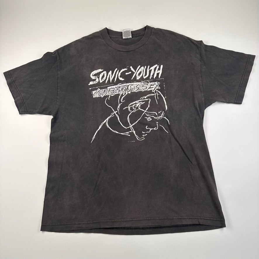 Vintage 90s Sonic Youth Shirt XL Confusion Is Sex