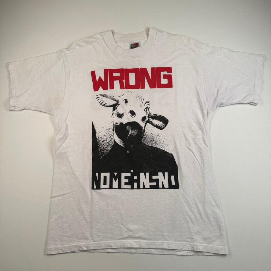 Vintage 90s Nomeansno Shirt Large Wrong