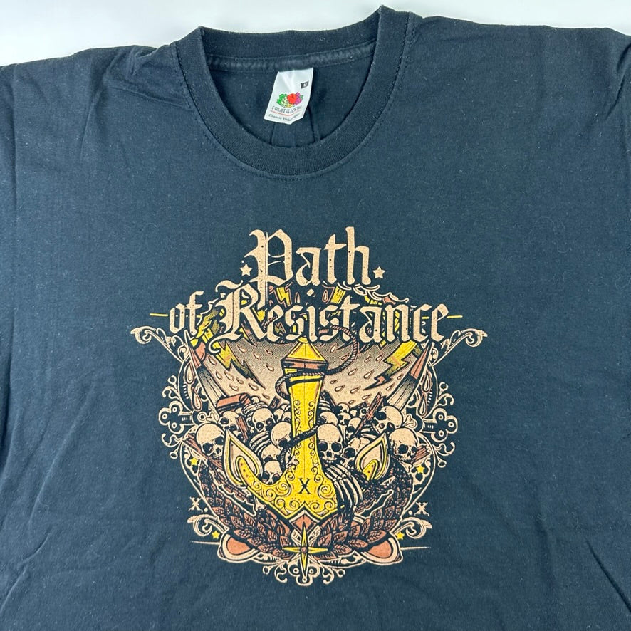 Vintage 2000s Path Of Resistance Shirt Medium Hold Fast The Faithfuf