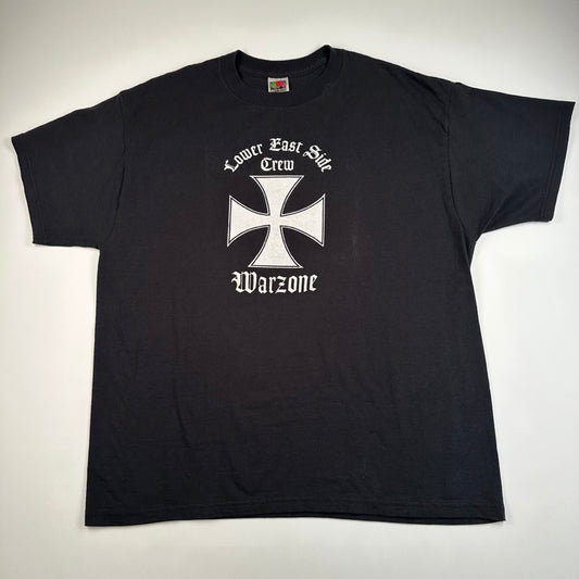 Vintage 90s Warzone Shirt XL Lower East Side Crew