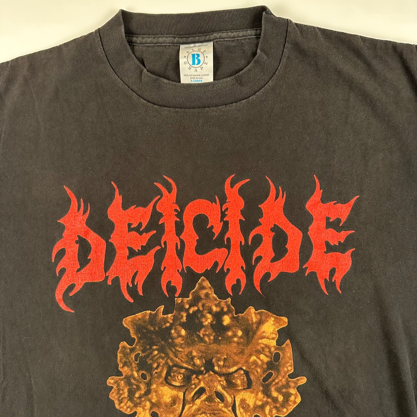 Vintage 1995 Deicide Shirt XL Behind The Light