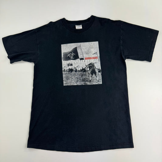 Vintage 2001 Biohazard Shirt Large Uncivilization