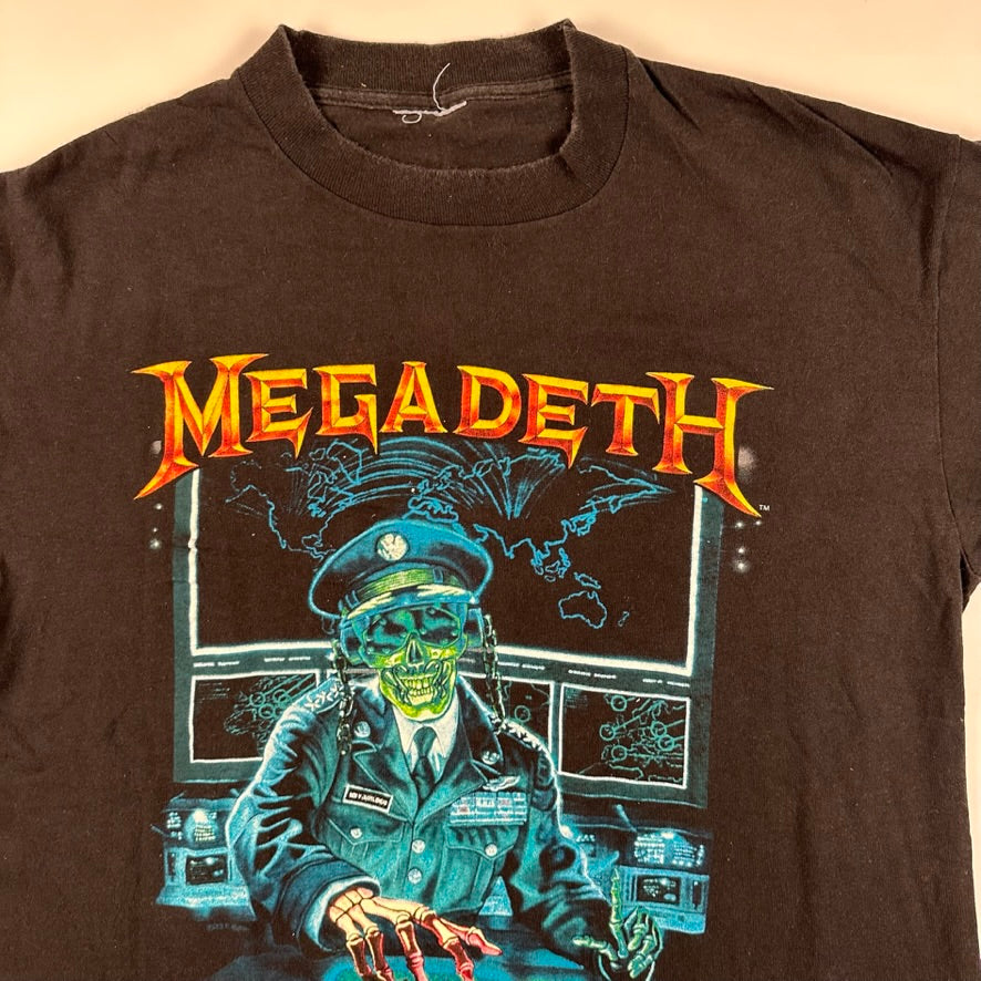 Vintage 1990 Megadeth Shirt Large