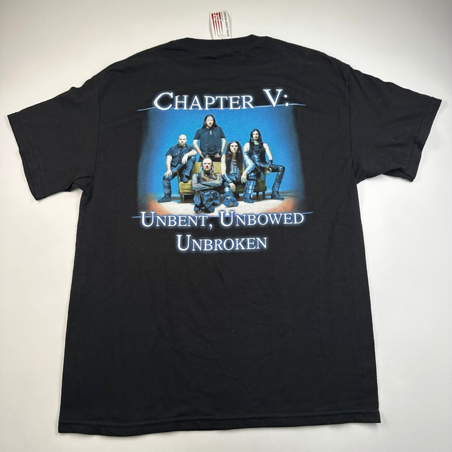 Vintage 2005 Hammerfall Shirt Large Deadstock Chapter V