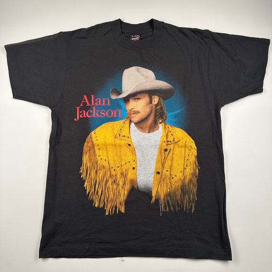 Vintage 1993 Alan Jackson Shirt Large A Lot About Livin