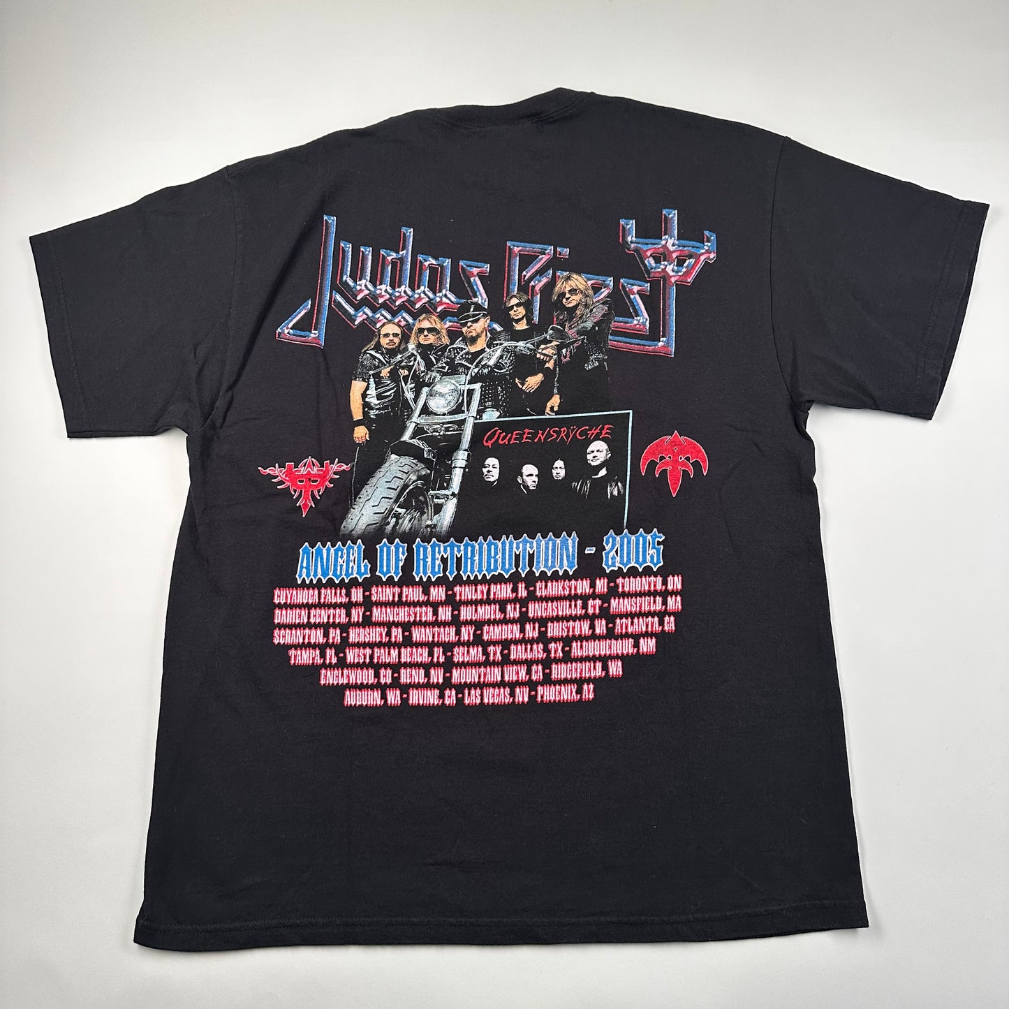 Vintage 2005 Judas Priest Shirt XL Angel Of Retribution