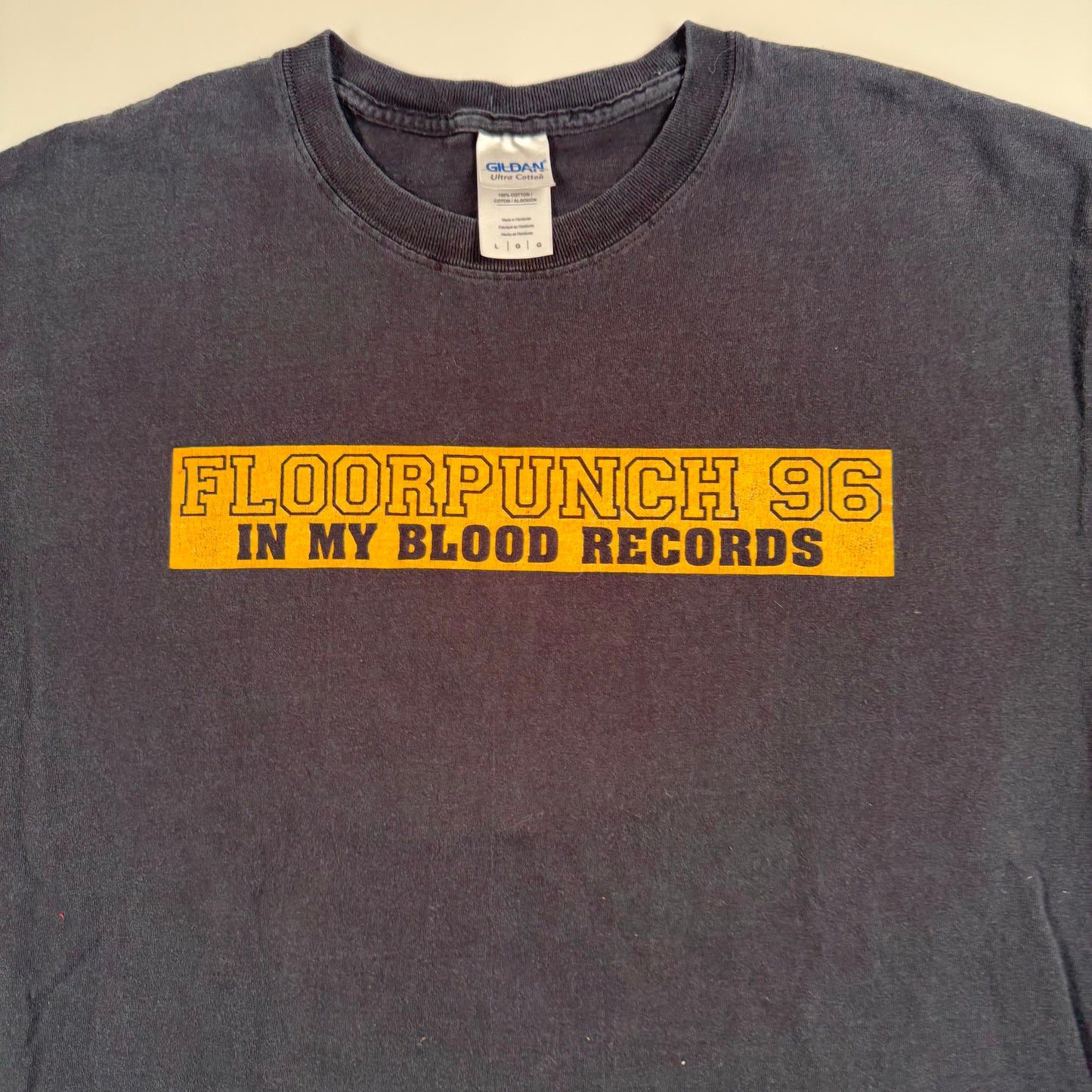 Floorpunch Shirt Large In My Blood Records 96'