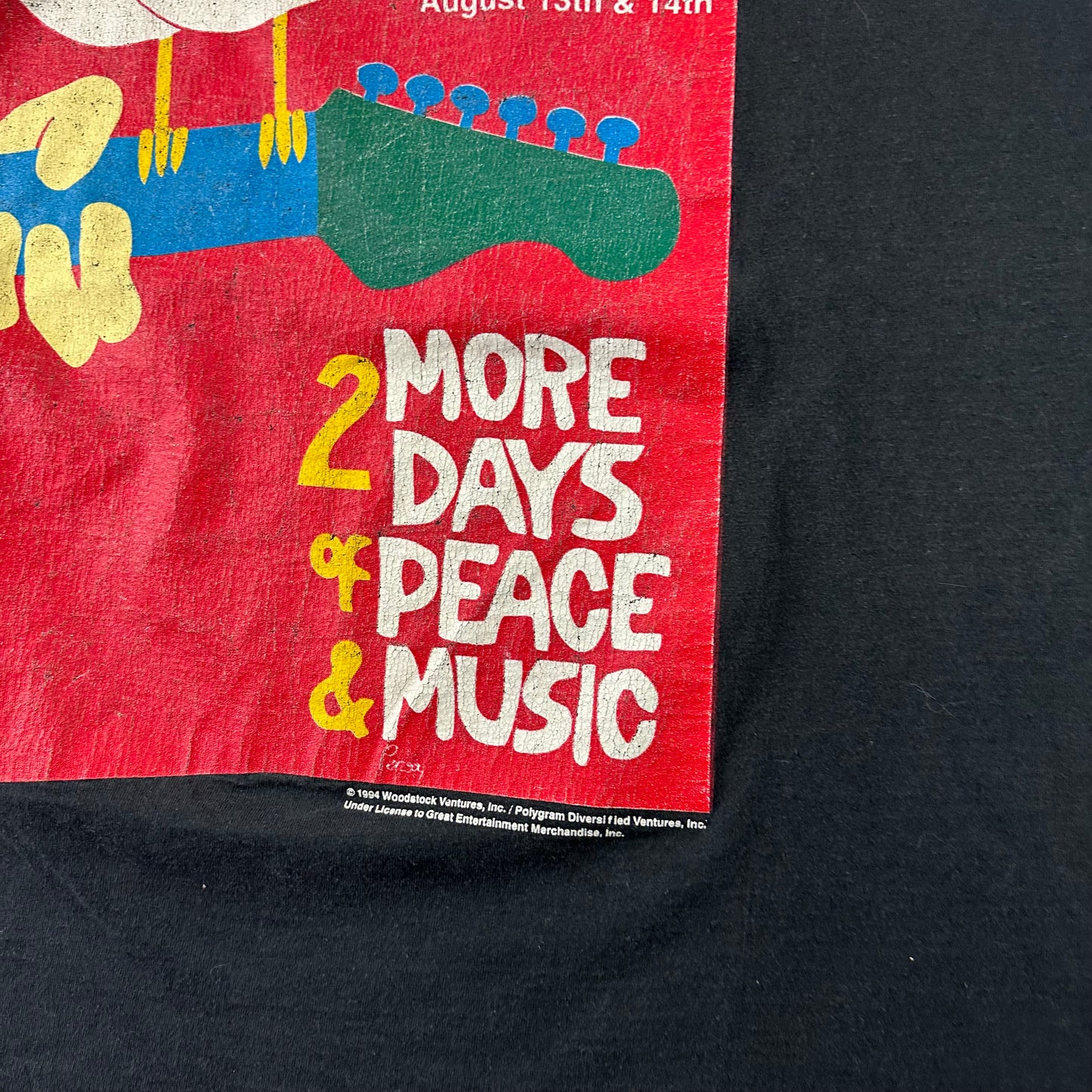 Vintage 1994 Woodstock Shirt XL