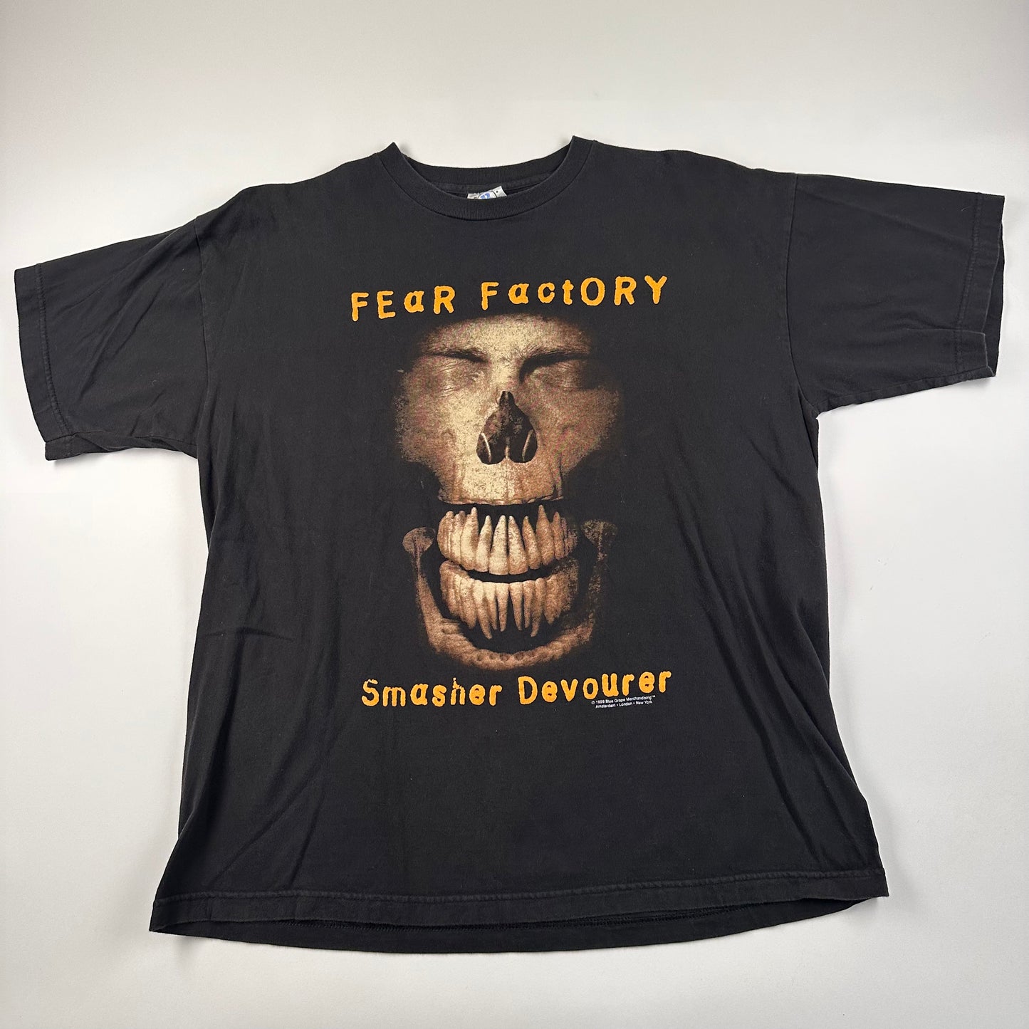 Vintage 1998 Fear Factory Shirt XL Smasher Devourer