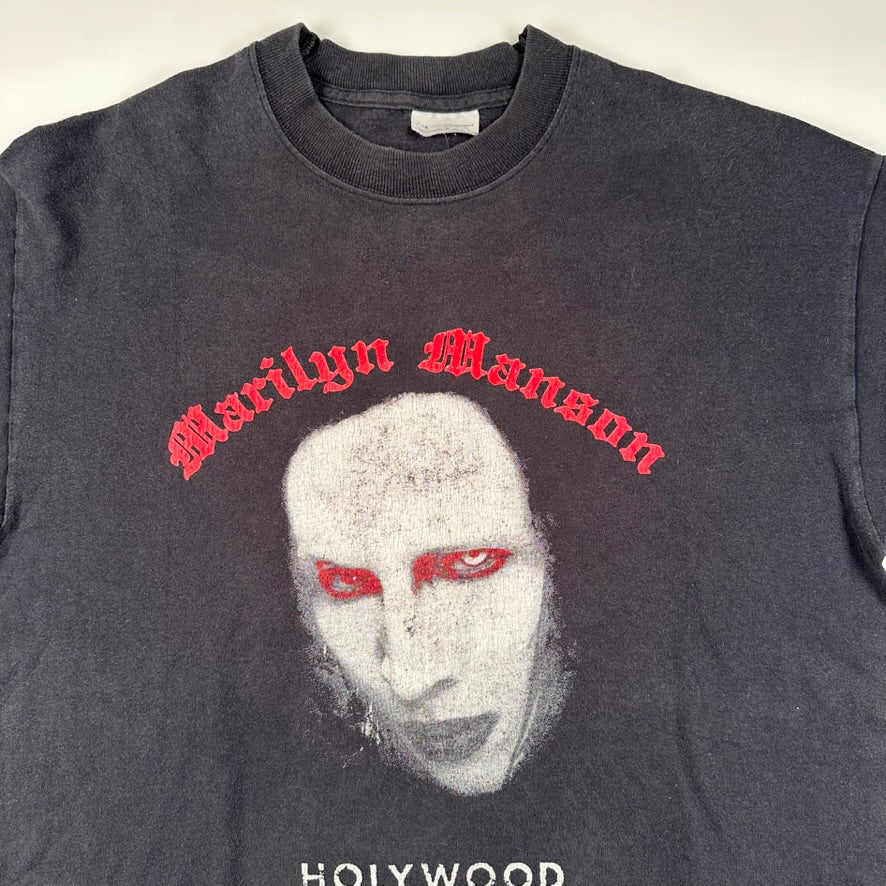 Vintage 2000s Marilyn Manson Shirt Medium Hollywood