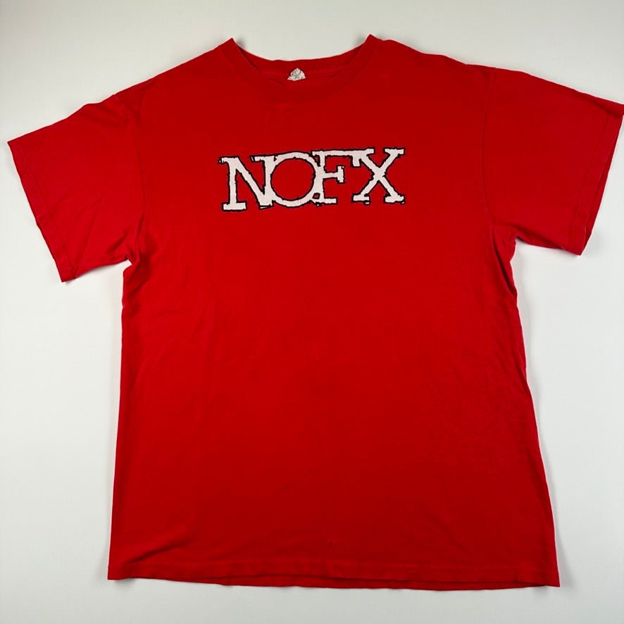 2011 NOFX Shirt Large With-Drawl