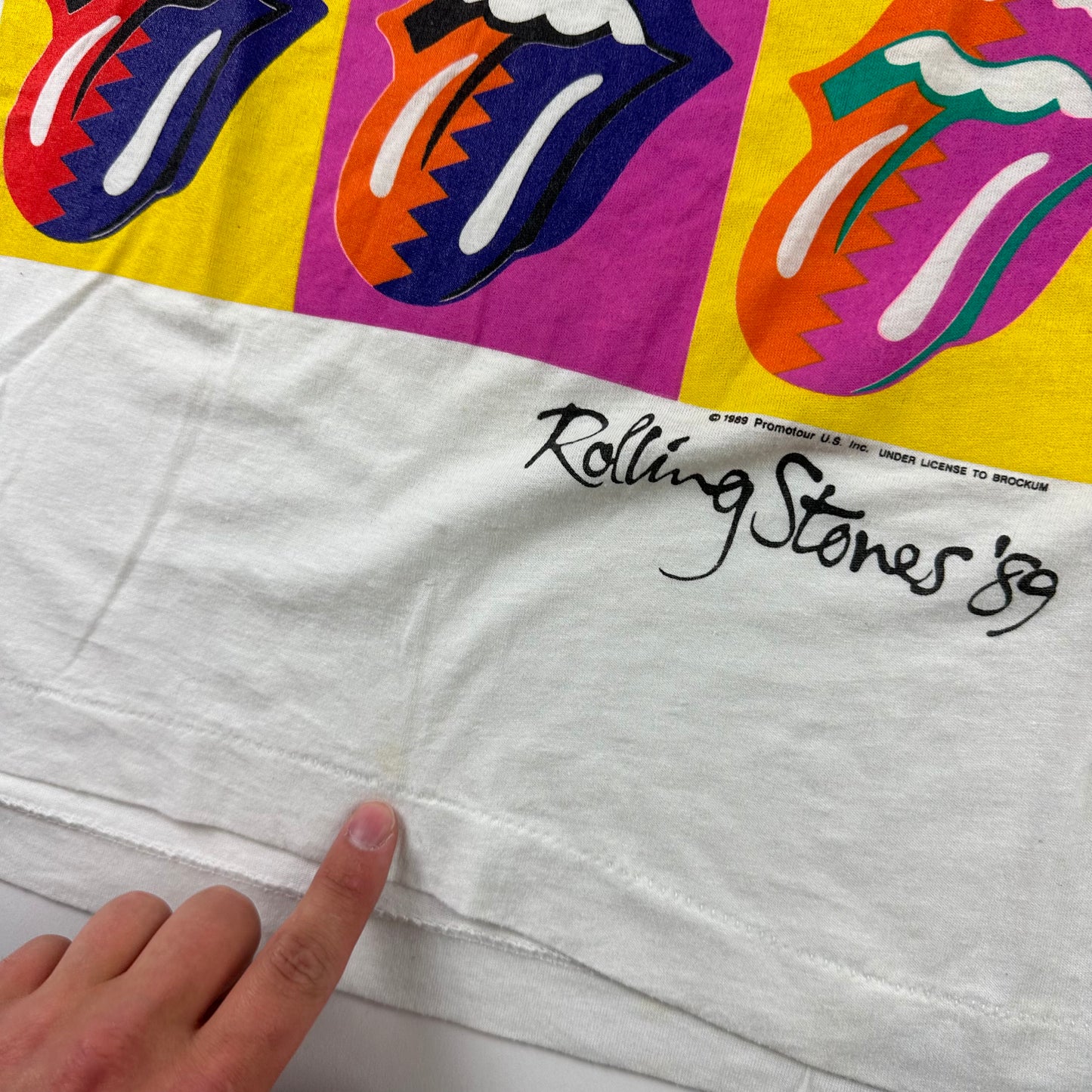 Vintage 1989 Rolling Stones Shirt XL