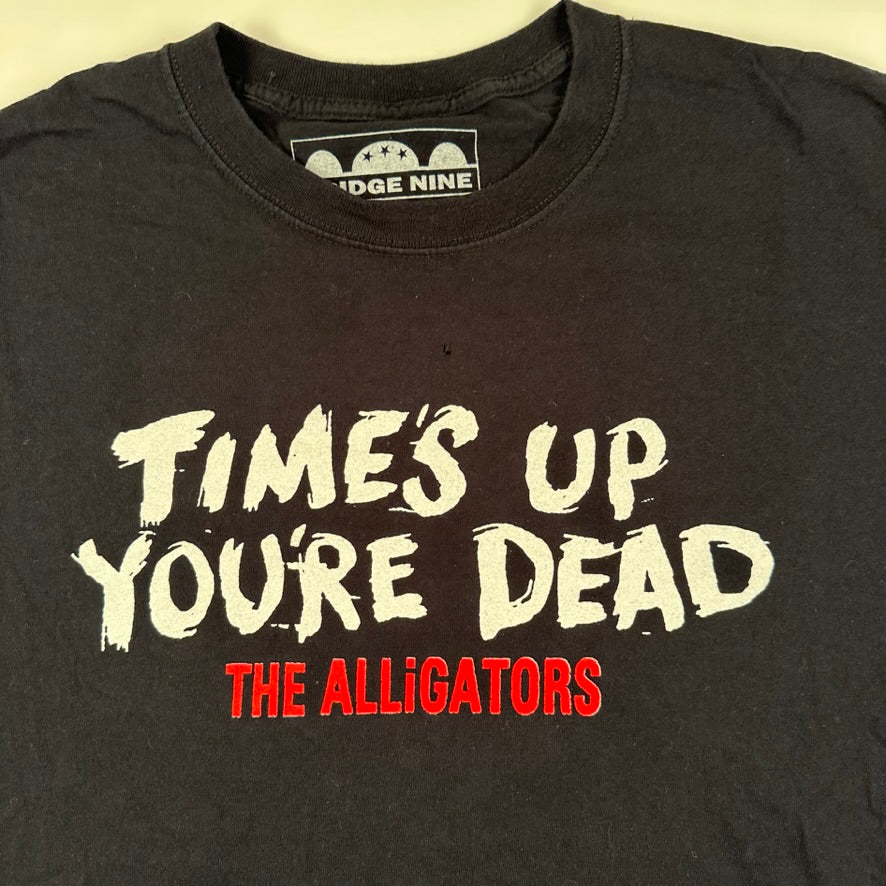 2000s The Alligators Shirt XL Times Up You're Dead