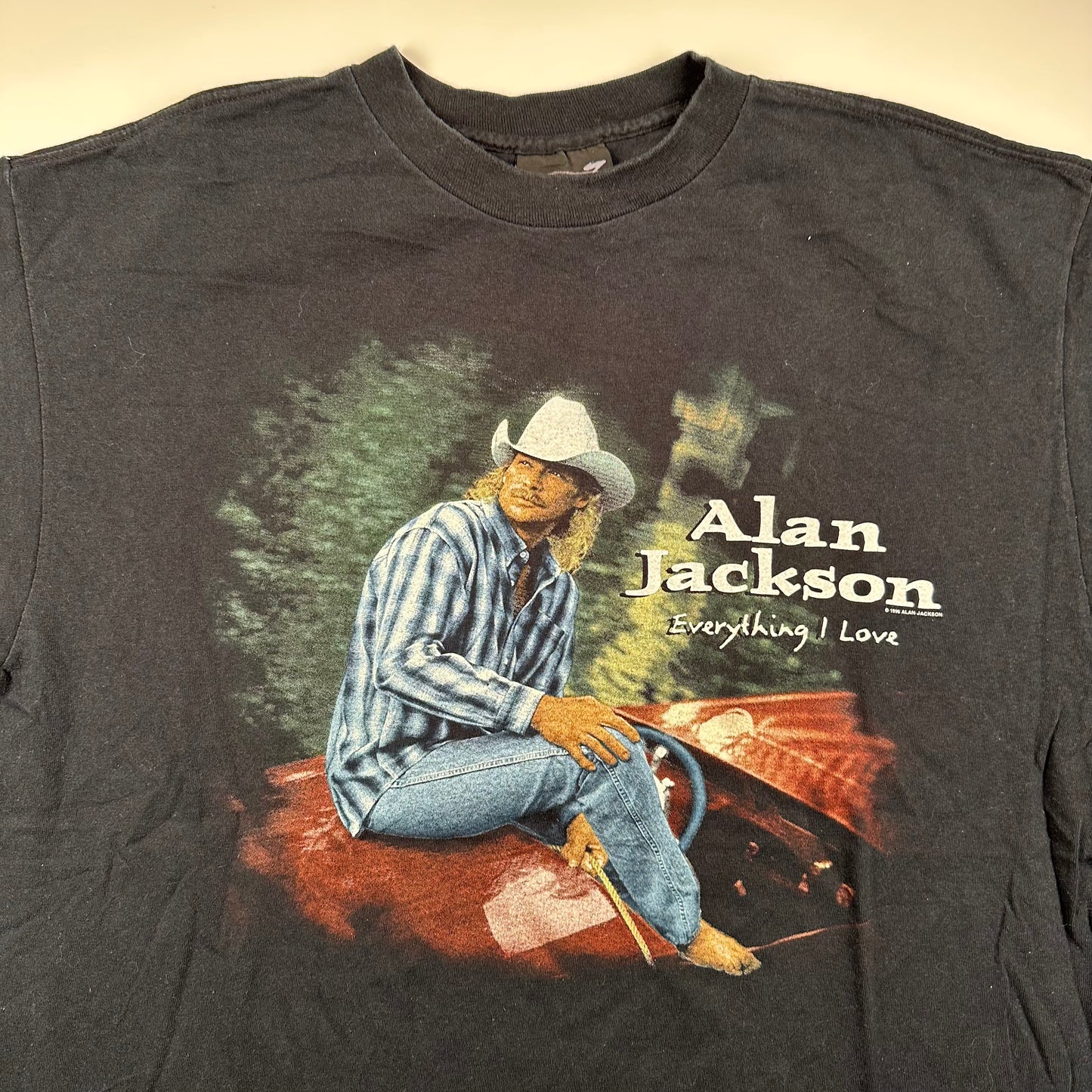 Vintage 1996 Alan Jackson Shirt XL Everything I Love