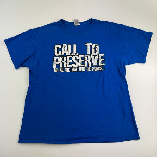 Vintage 2000s Call To Preserve Shirt XL