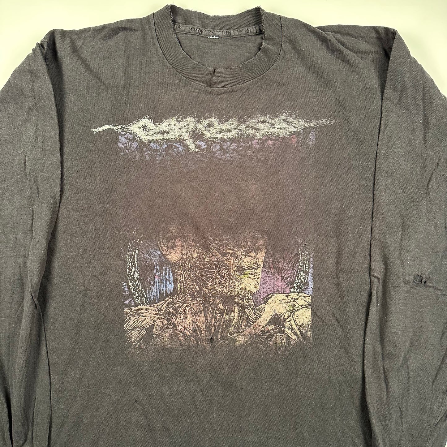 Vintage 90s Carcass Long Sleeve Shirt XL