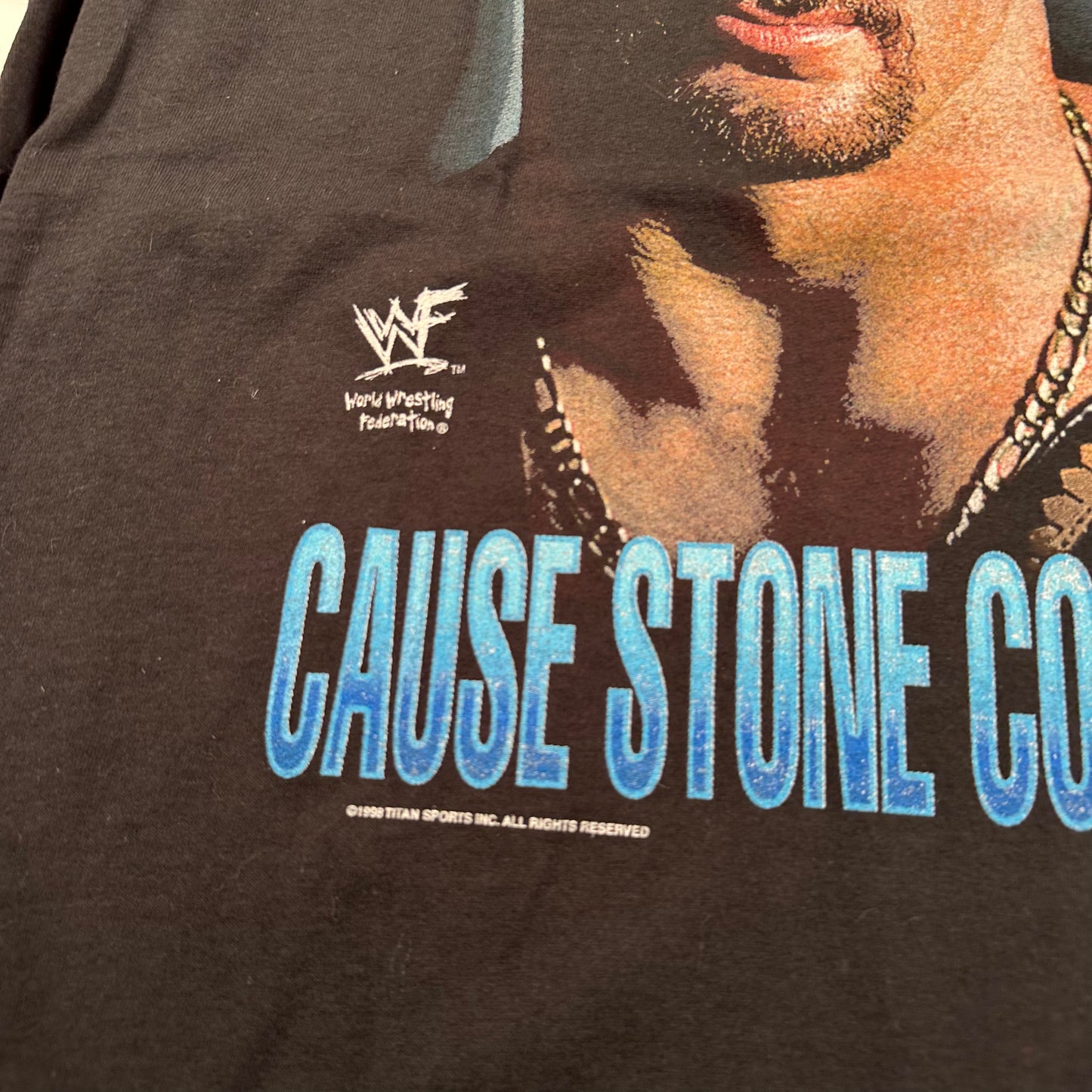 Vintage 1999 Stone Cold Shirt XL Cause Stone Cold Said So!