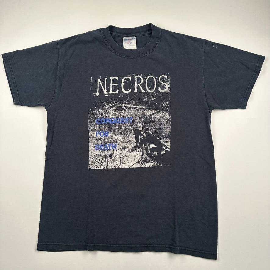 Vintage 2000s Necros Shirt Medium Conquest For Death