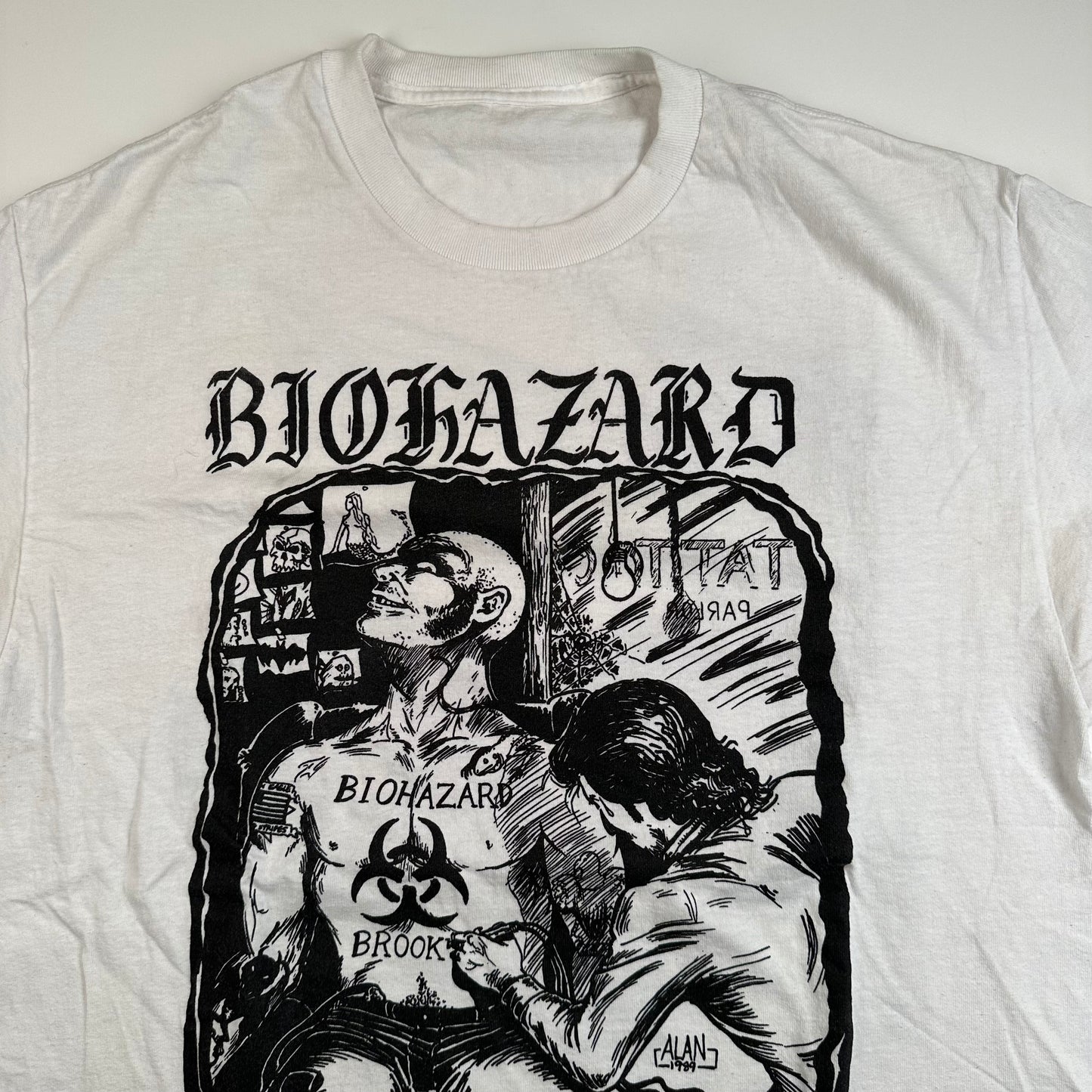 Biohazard Shirt Large Scarred For Life