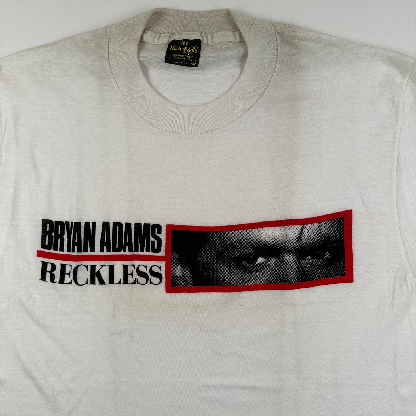 Vintage 1984 Bryan Adams Shirt Large Reckless