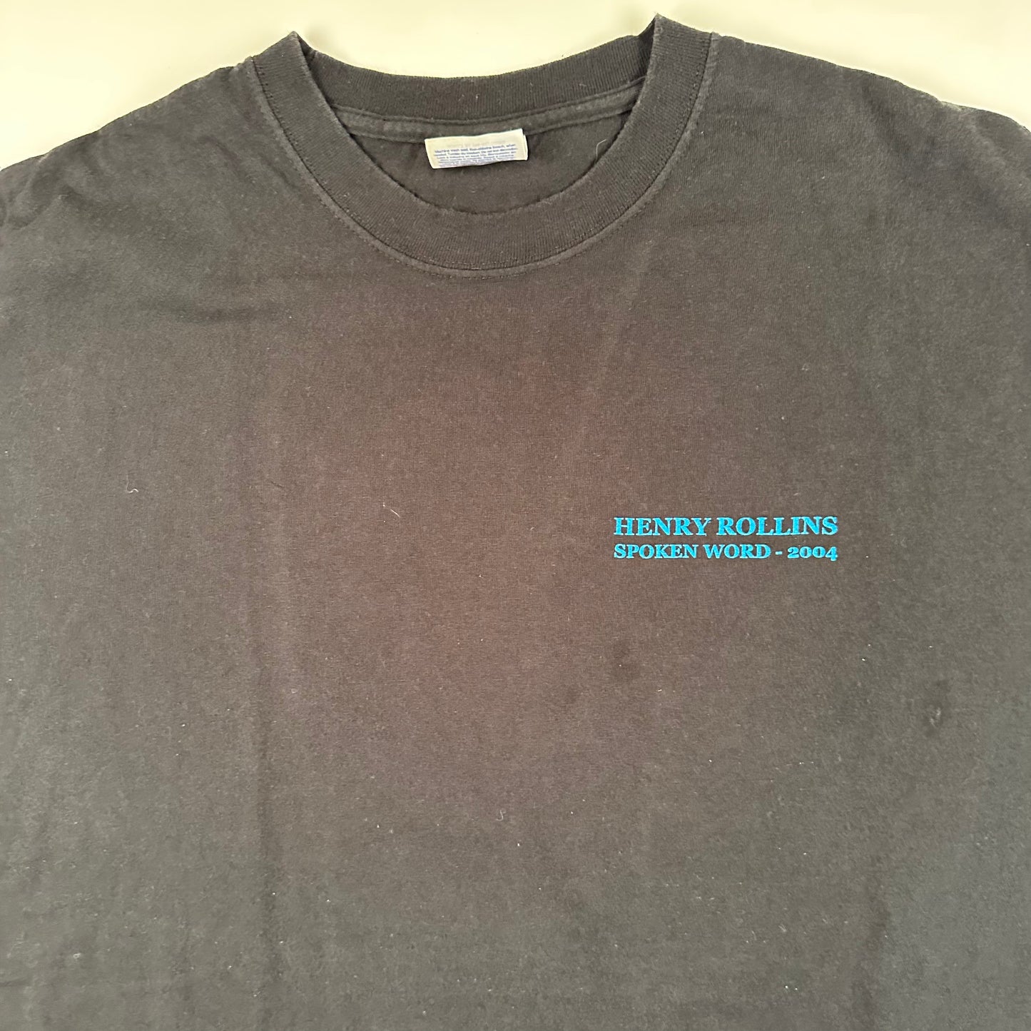 Vintage 2004 Henry Rollins Shirt XL Spoken Word