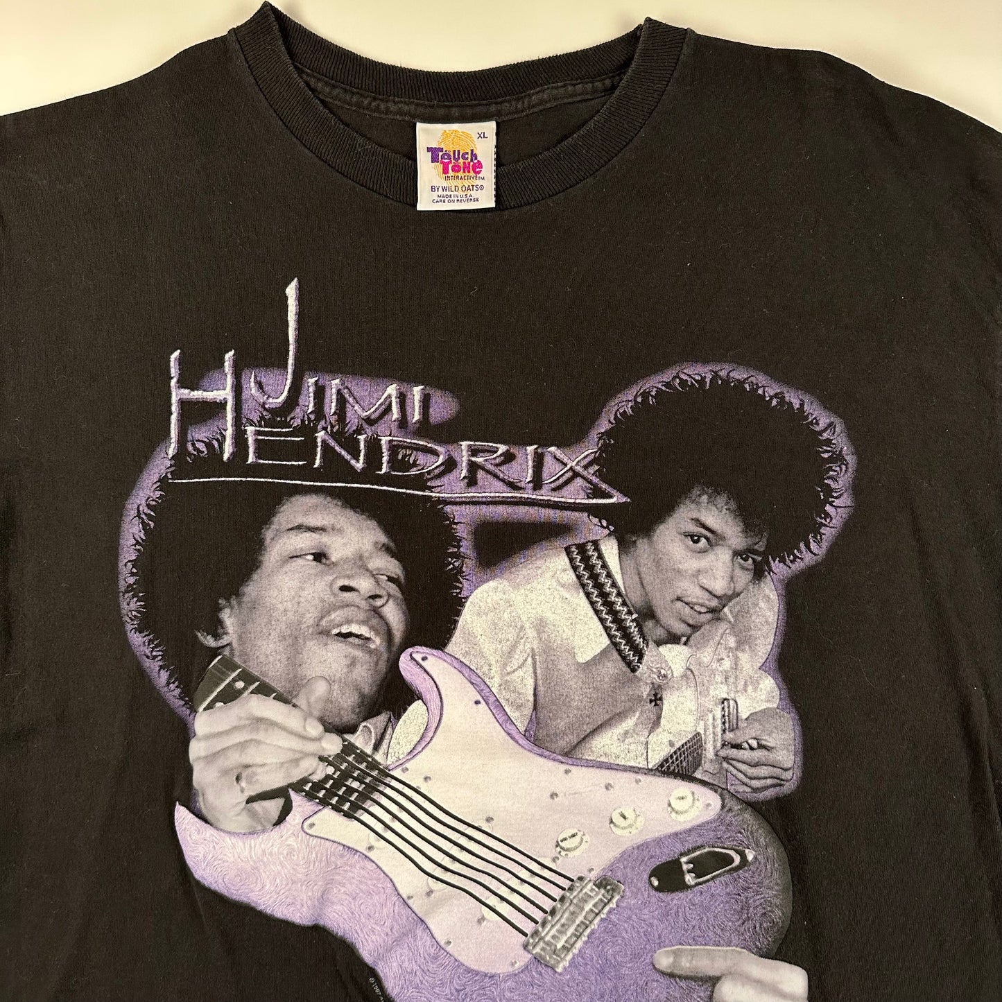 Vintage 1997 Jimi Hendrix Shirt XL Touch Tone