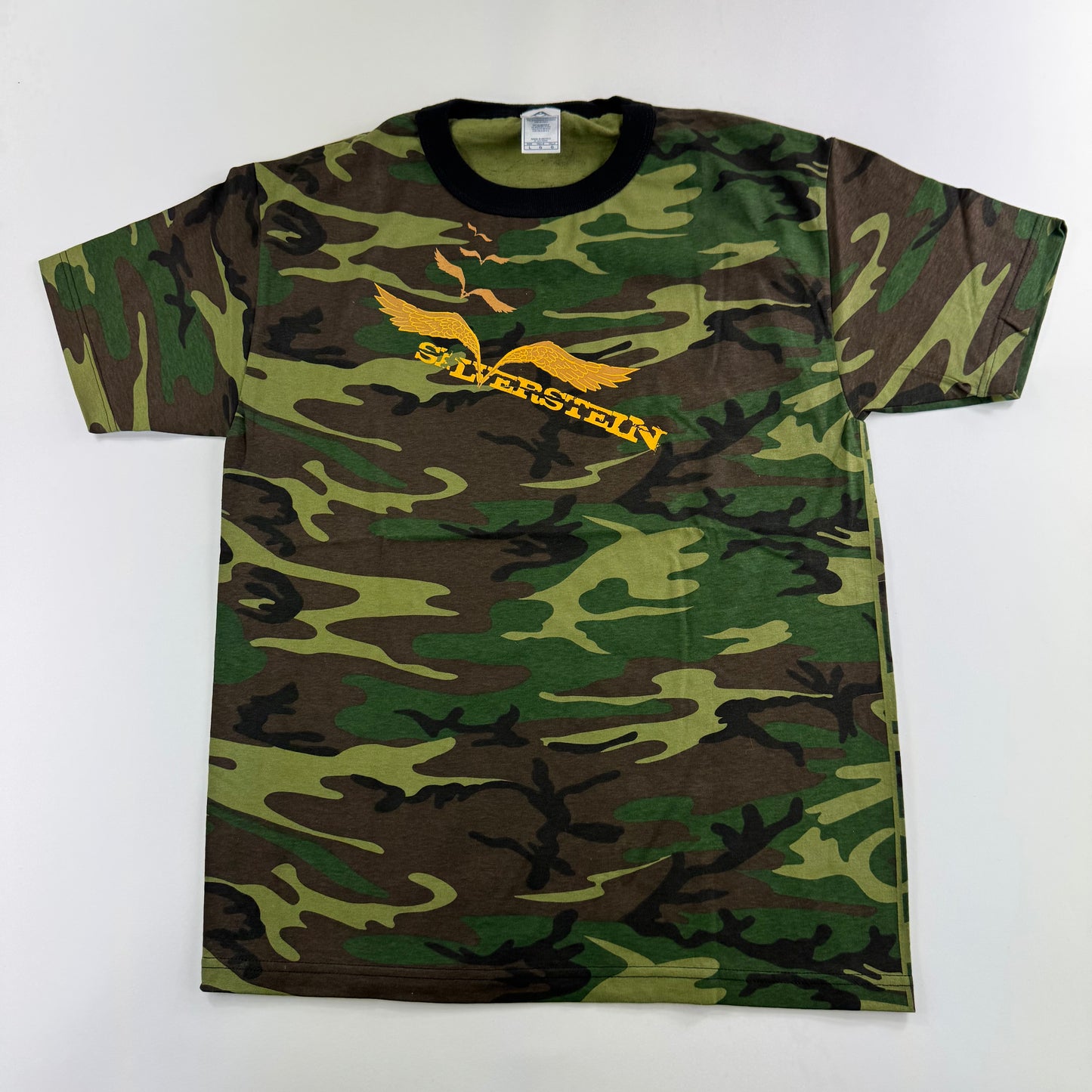 Vintage 2000s Silverstein Shirt Large Camo