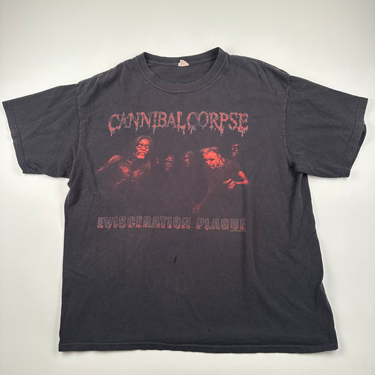 Vintage 2009 Cannibal Corpse Shirt XL Evisceration Plague