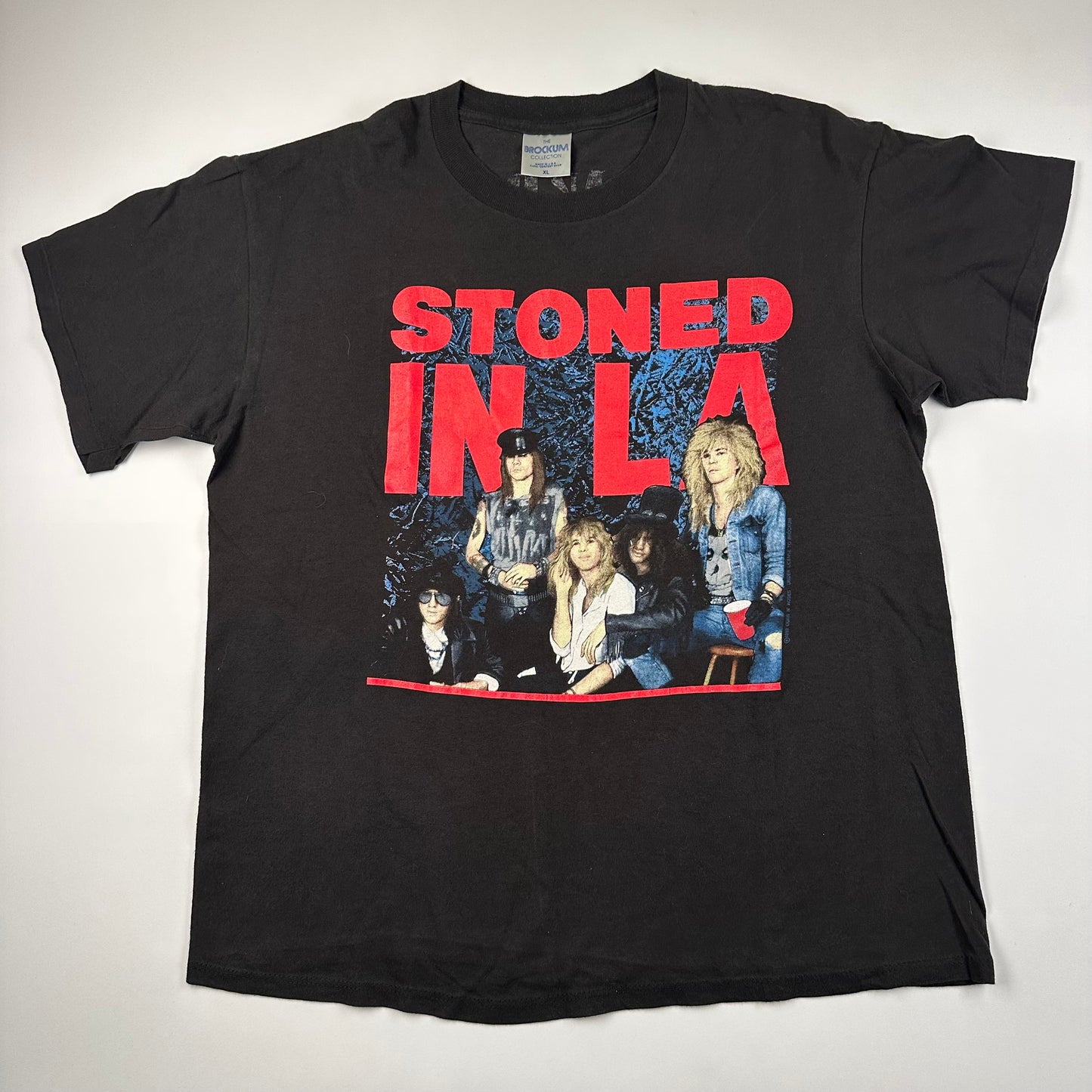 Vintage 1989 Guns N Roses Shirt XL Stoned In LA