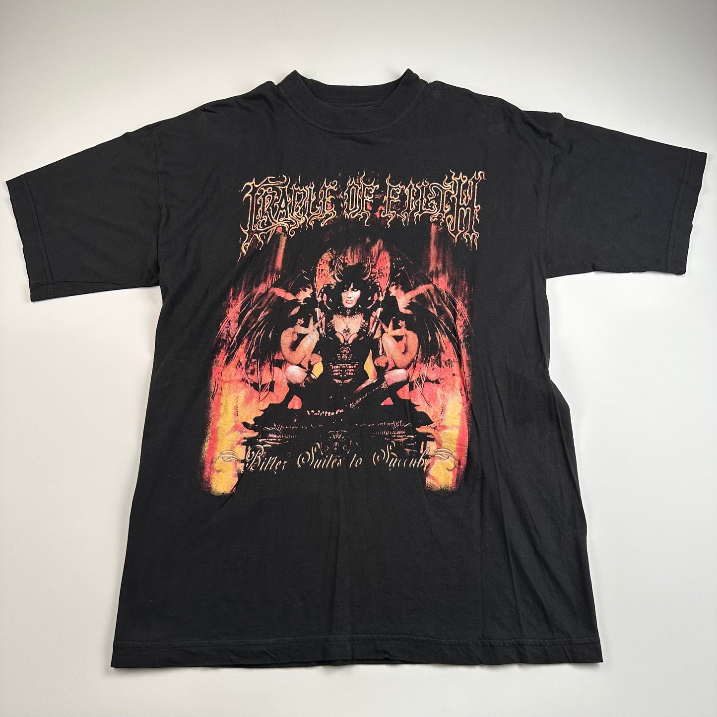 Vintage 2000s Cradle Of Filth Shirt Large Bitter Suites to Succubi