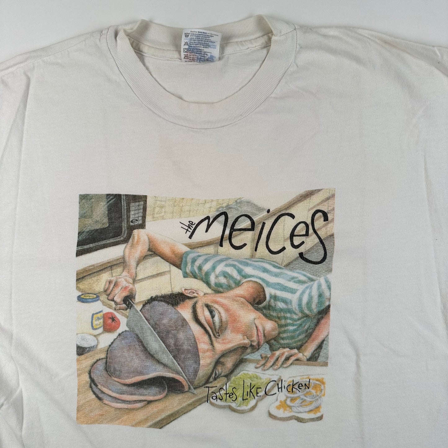 Vintage 1994 The Meices Shirt XL Tastes Like Chicken