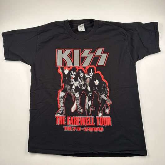 Vintage 2000 Kiss Shirt XL The Farewell Tour