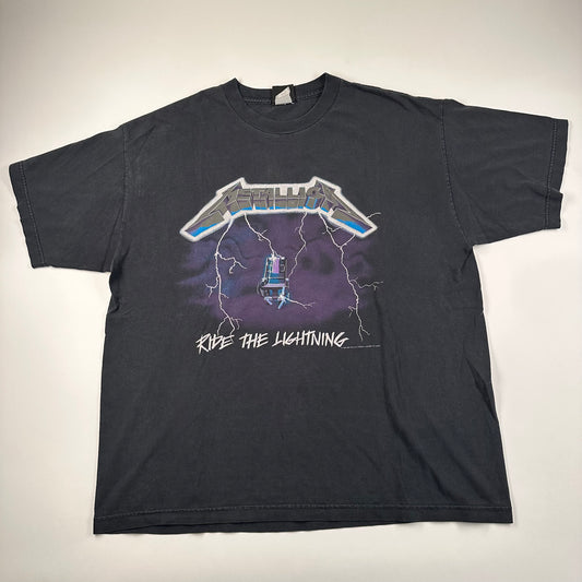 Vintage 1994 Metallica Shirt XL Ride The Lightning