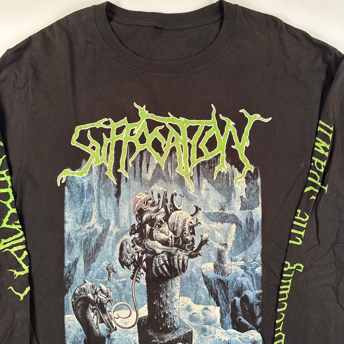 Vintage 2000s Suffocation Long Sleeve Shirt XL